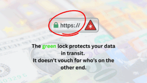 Green SSL lock