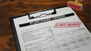 Delayed purchase order